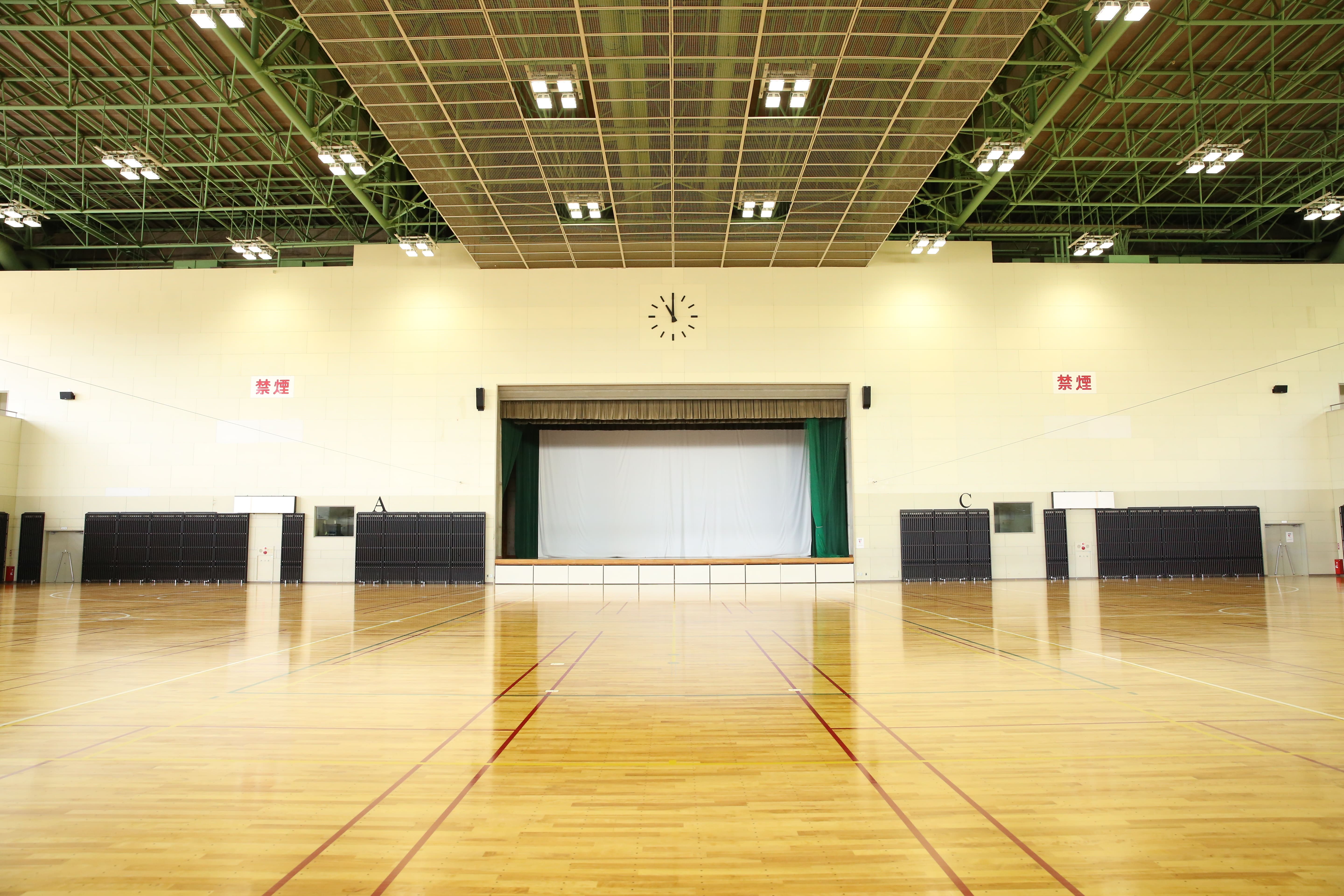 福島県 いわき市立総合体育館 遠赤外線 光 の原理を応用した輻射式冷暖房 エコウィン 株式会社エコファクトリー