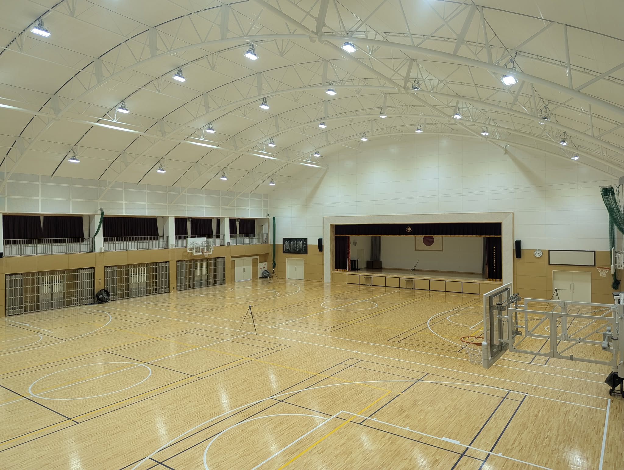 福岡県　大牟田高等学校体育館